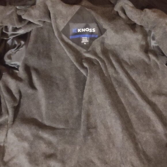 NWT Knoss Men's All-Season Canvas Utility Jacket Black - Picture 3 of 4